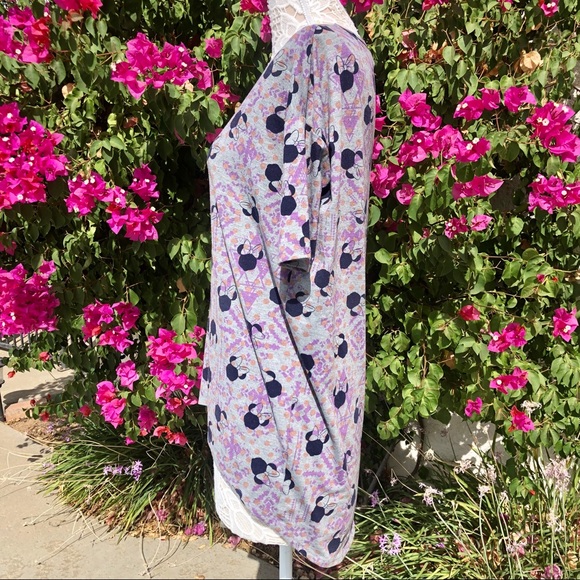 LulaRoe Minnie Mouse Irma High\Low Tunic Top - Picture 3 of 7